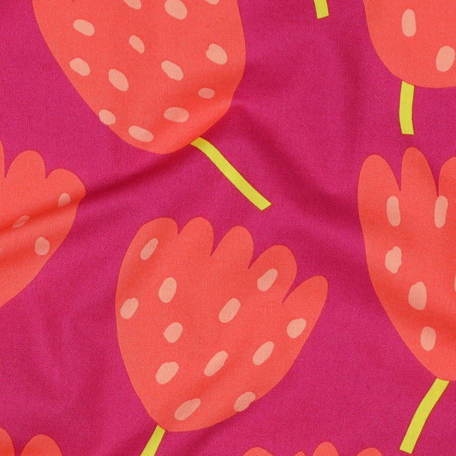 Fine Cotton Poplin Nerida Hansen -  Tulips Pink