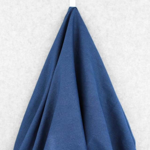 11oz Stretch Recycled Cotton Denim - Medium Washed Indigo