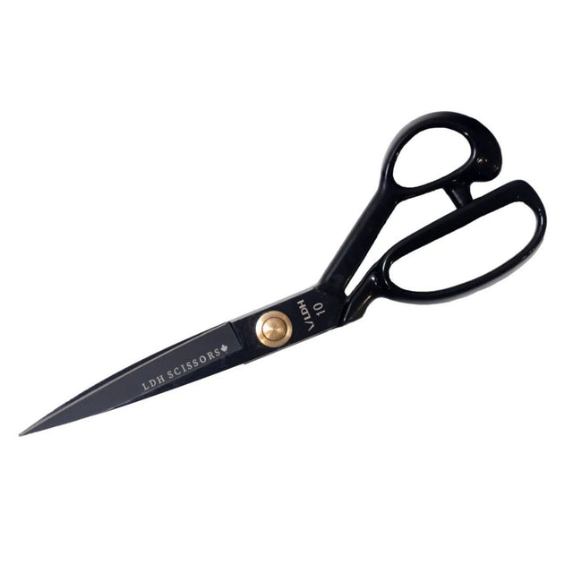 LDH 10" Rubber Handle Midnight Edition Fabric Shears