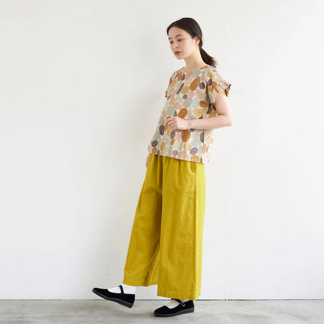 Bookhou Pathway Stones - Cotton + Linen Blend - Yellow