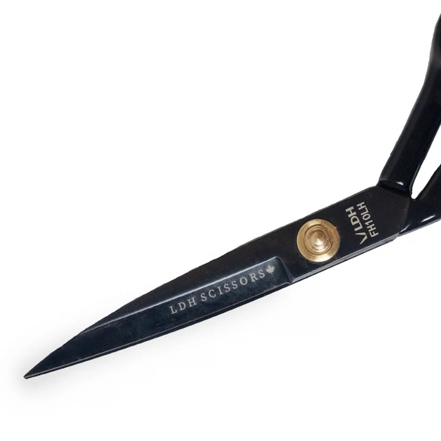 LDH 10" True Left-Handed Midnight Edition Fabric Shears