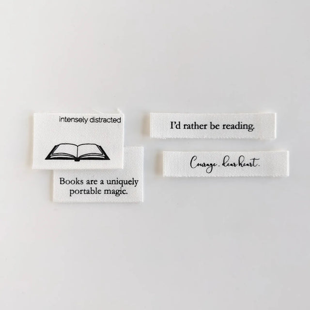 Intensely Distracted Labels - Bookish Series: Variety Pack