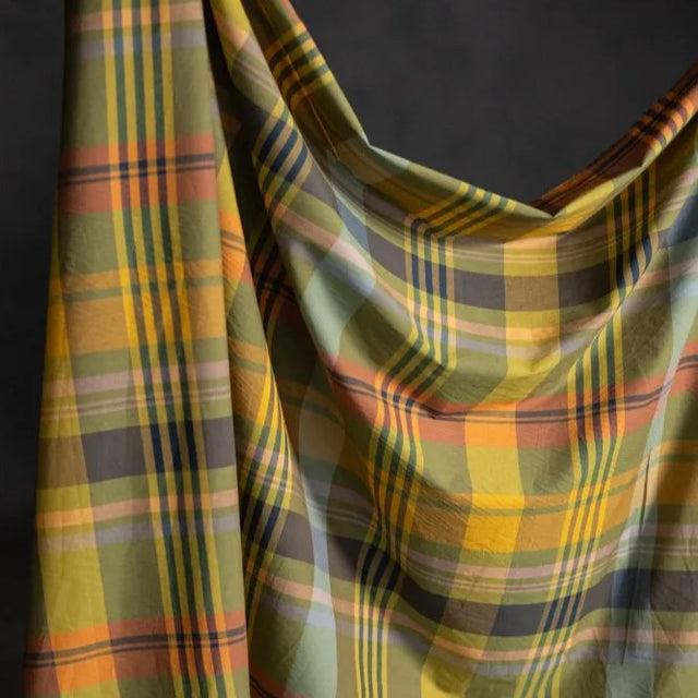Merchant & Mills Organic Cotton - Beanstalk Watercolour Check