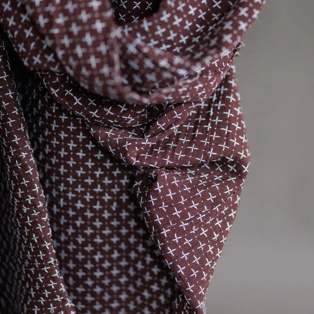 Merchant & Mills Indian Cotton - Cool Browns Cross Stitch