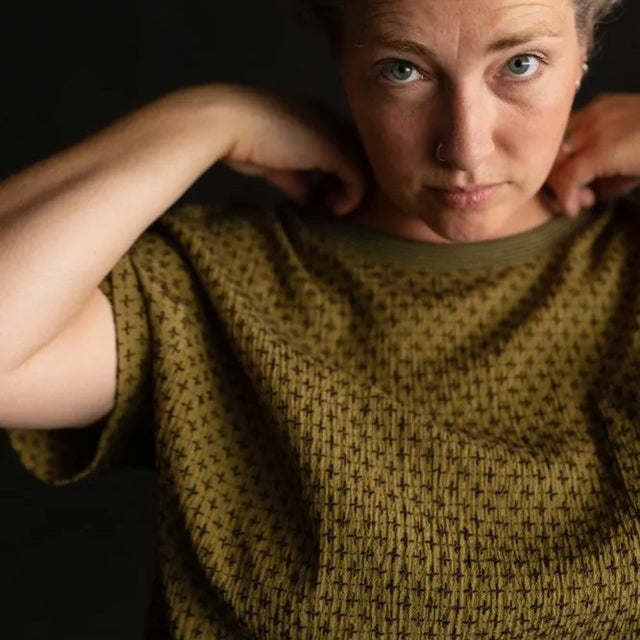 Merchant & Mills Indian Cotton - Cool Browns Cross Stitch