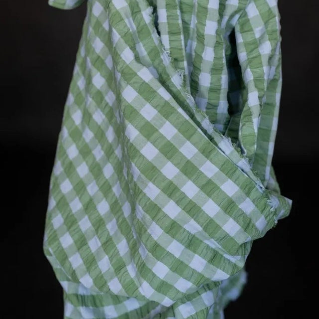 Merchant & Mills Organic Cotton Seersucker - Palm Sky