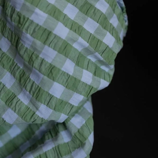 Merchant & Mills Organic Cotton Seersucker - Palm Sky