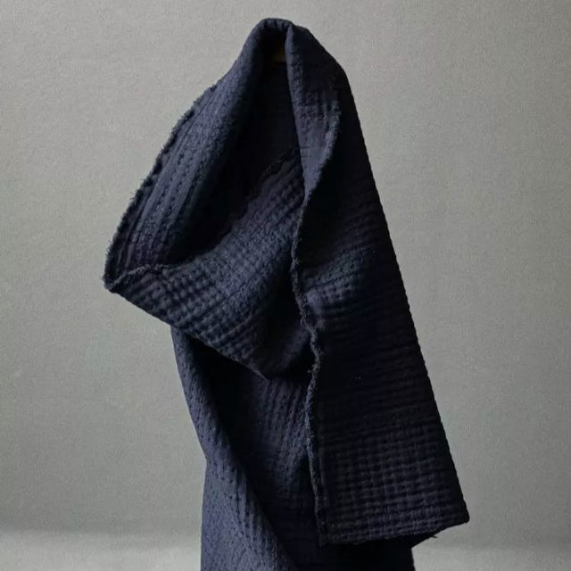 Merchant & Mills Cotton Jacquard - Soft Stitch Navy