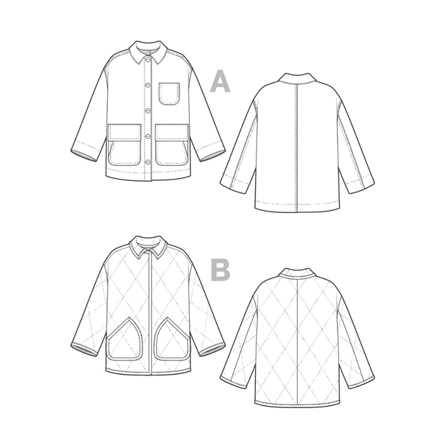 Closet Core Fowler Barn Coat & Quilted Jacket