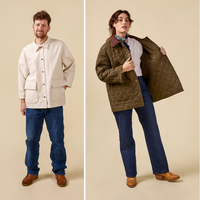 Closet Core Fowler Barn Coat & Quilted Jacket