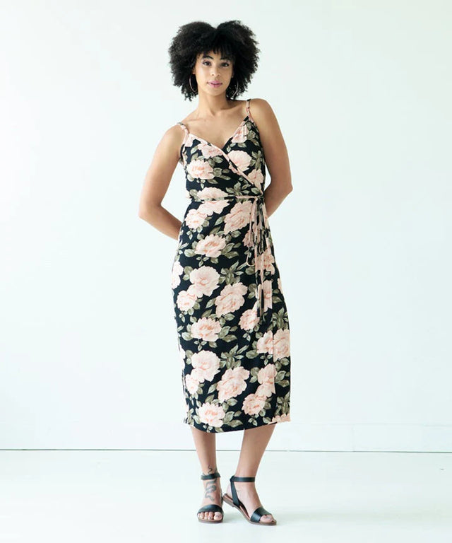 True Bias Calvin Wrap Dress