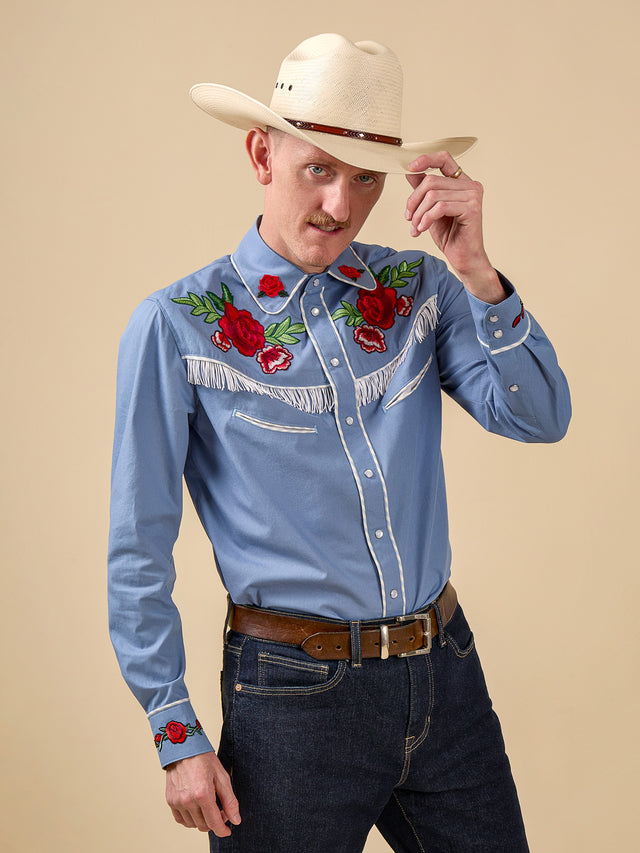 Cornelius Western Shirt - Closet Core Patterns PDF