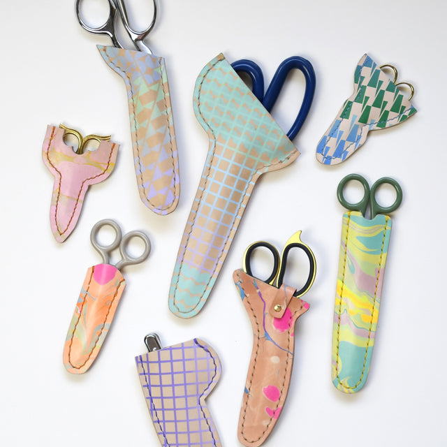 Nov 7th - Leather Marbling and Scissor Sheath Workshop with Ochre Lea