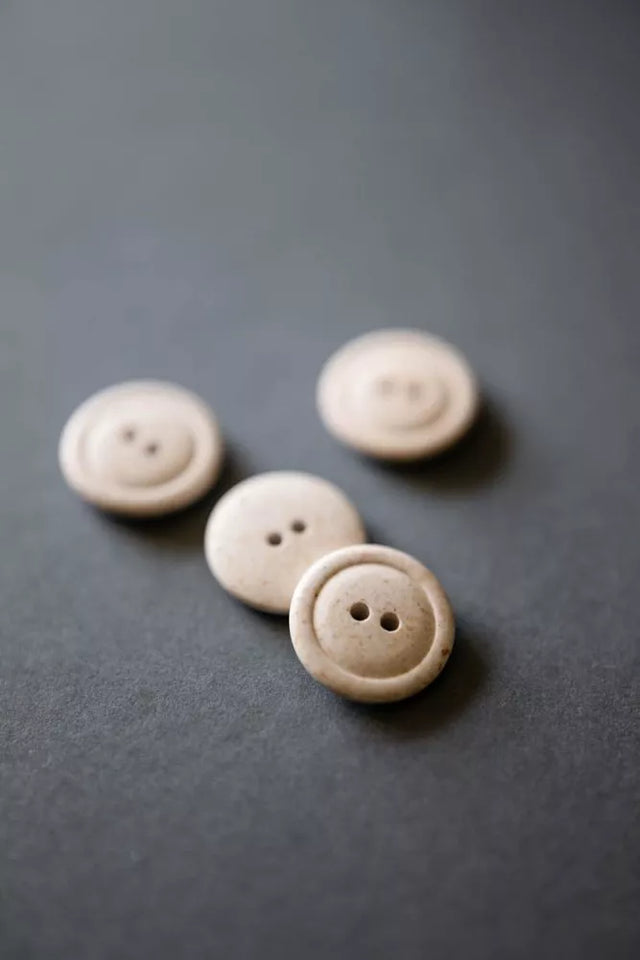 Merchant & Mills Buttons - 20mm Bianco