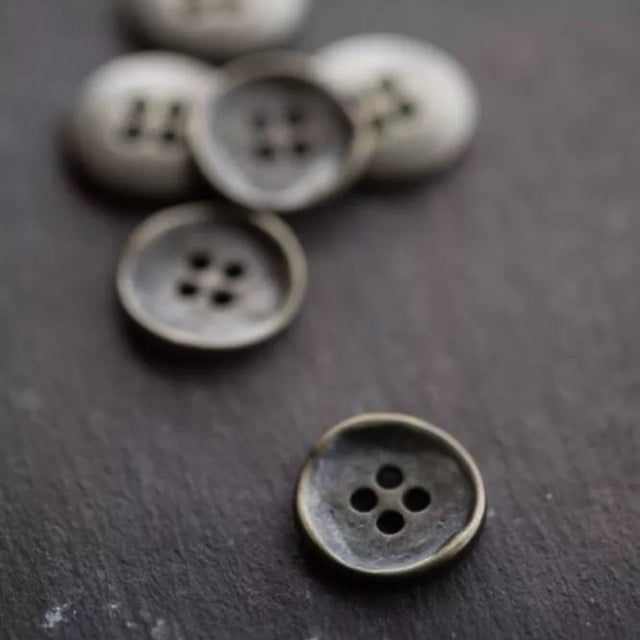 Merchant & Mills Buttons - 15mm Stamped Metal