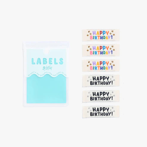 Kylie and the Machine Labels - "Happy Birthday!"