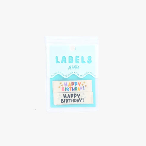 Kylie and the Machine Labels - "Happy Birthday!"