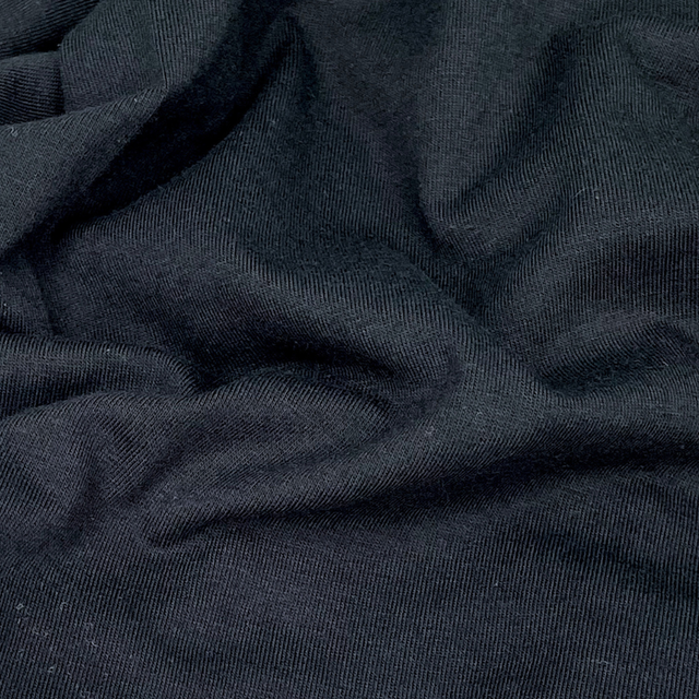 Cotton + Modal Jersey - Black