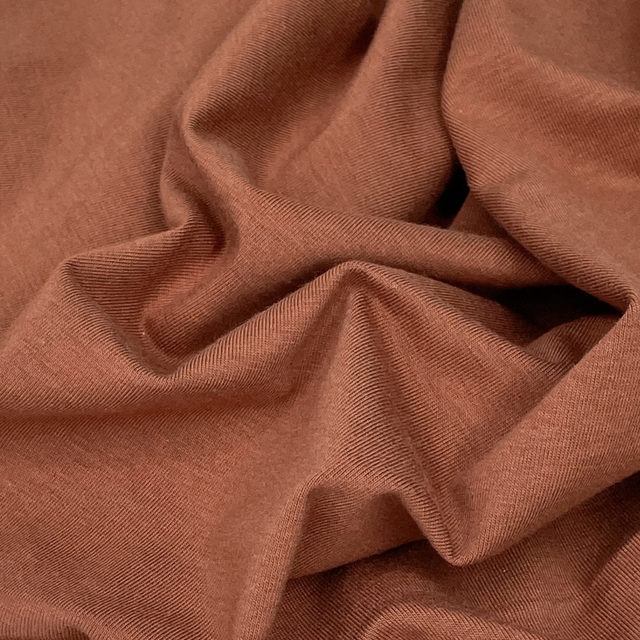Cotton + Modal Jersey - Copper