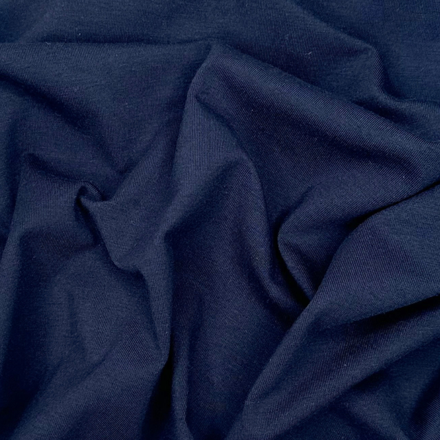 Cotton + Modal Jersey - Navy