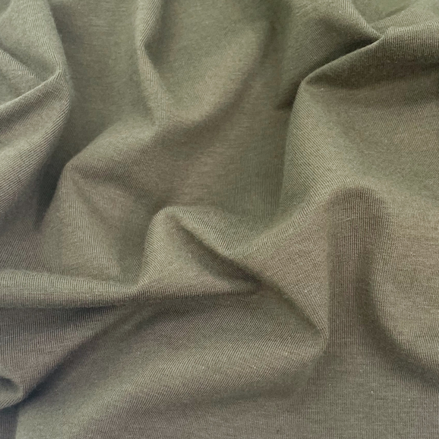 Cotton + Modal Jersey - Olive