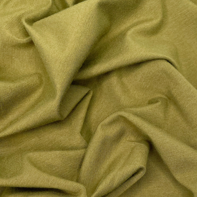 Cotton + Modal Jersey - Pesto