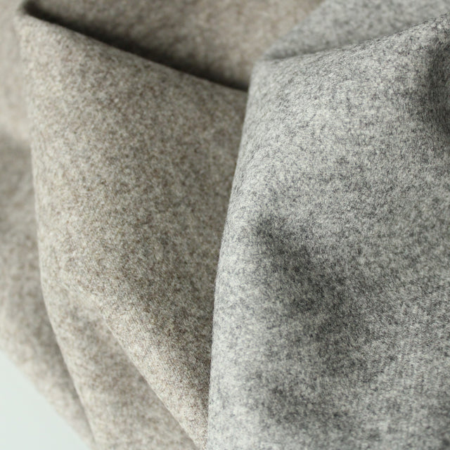 Italian Deadstock Wool Coating - Oat – Former and Latter Fabrics