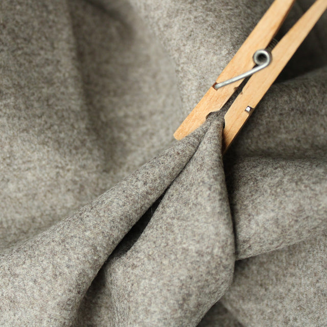 Italian Deadstock Wool Coating - Oat