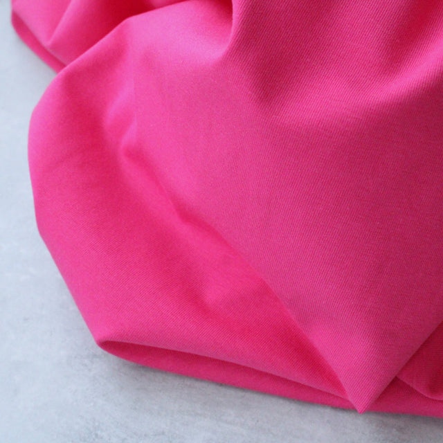 Organic Cotton Jersey - Fuchsia