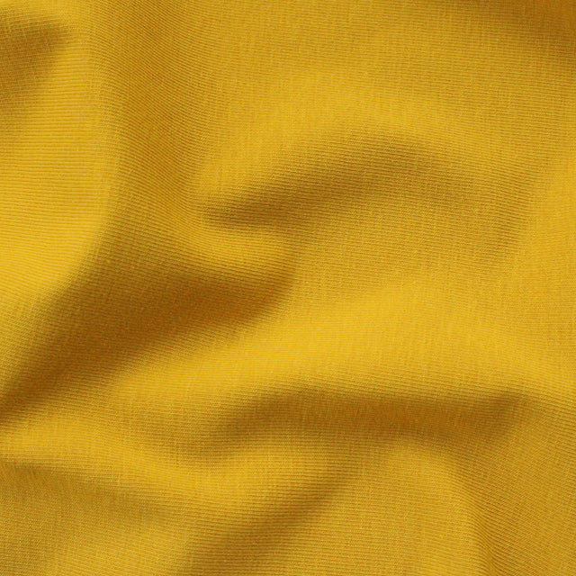 Organic Cotton Jersey - Mustard