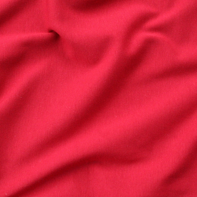 Organic Cotton Jersey - Red