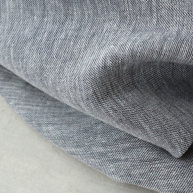 Yarn Dyed Linen + Cotton Blend - Navy Solid