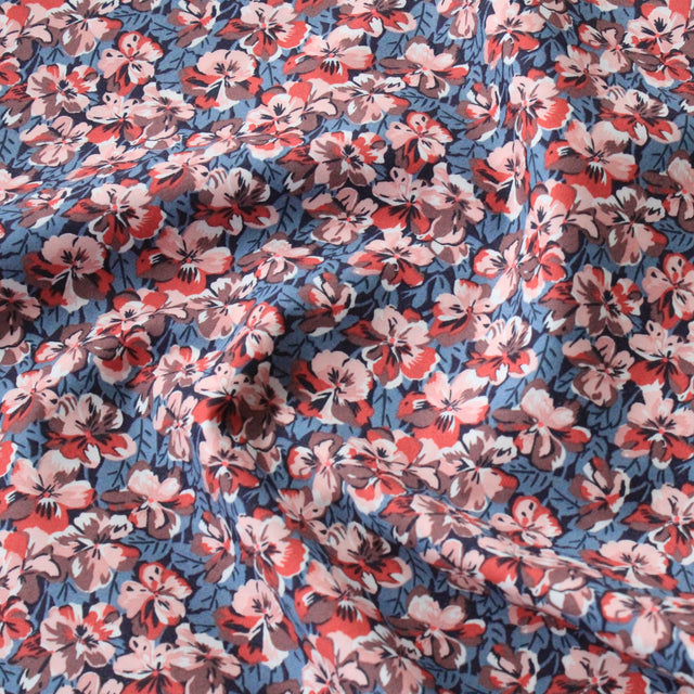 Liberty Fabrics Cotton Poplin - Happy Violet