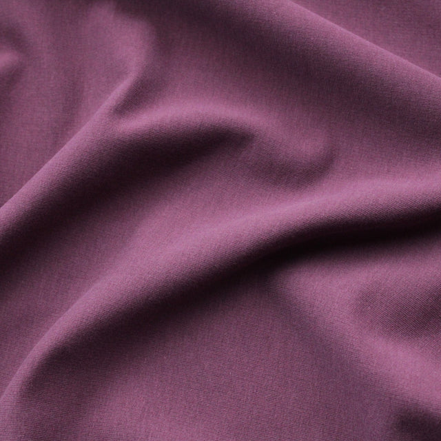 Organic Cotton Soft Sweat - Aubergine