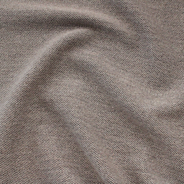 Italian Deadstock Wool Blend - Taupe Stretch Tweed