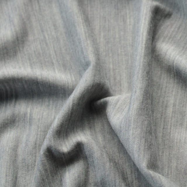 Merino Wool Jersey - Grey Marle