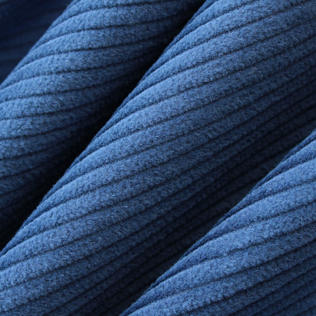 Washed 4.5 Wale Chunky Cord - Cobalt