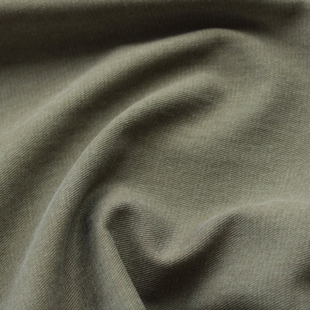 Cotton + TENCEL™ Blend Twill - Moss