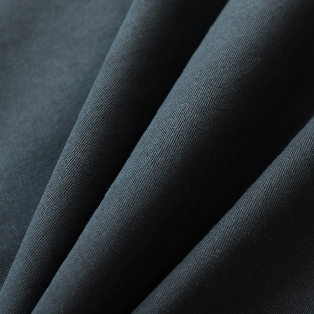 Cotton + TENCEL™ Blend Twill - Black