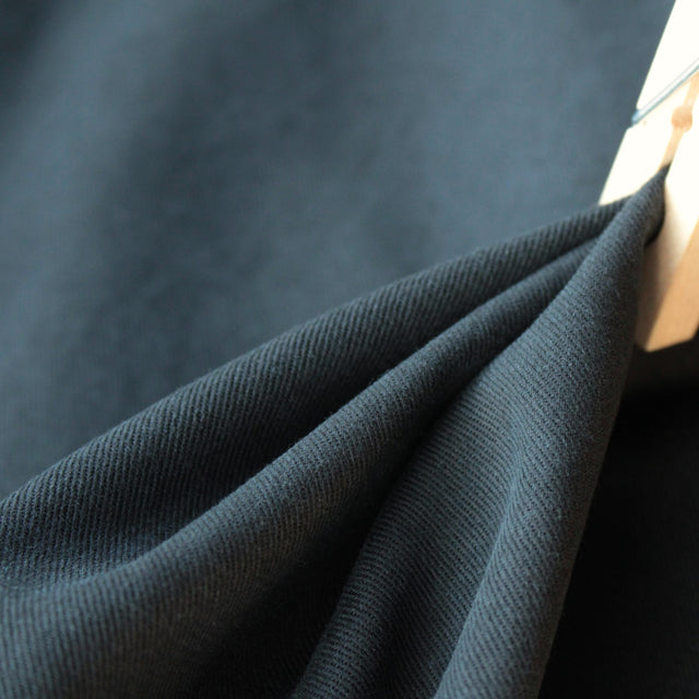 Cotton + TENCEL™ Blend Twill - Black