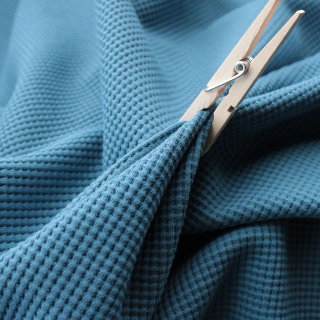 Organic Cotton Waffle Knit - Jeans