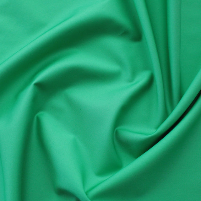 Fine Twill Cotton Shirting - Green