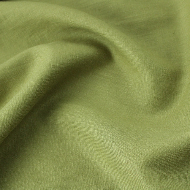 Midweight Luxe Linen - Pesto
