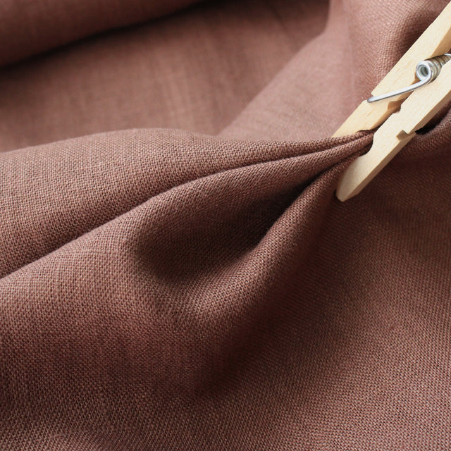 Midweight Luxe Linen - Cocoa