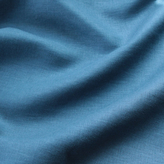 Midweight Luxe Linen - Bluestone