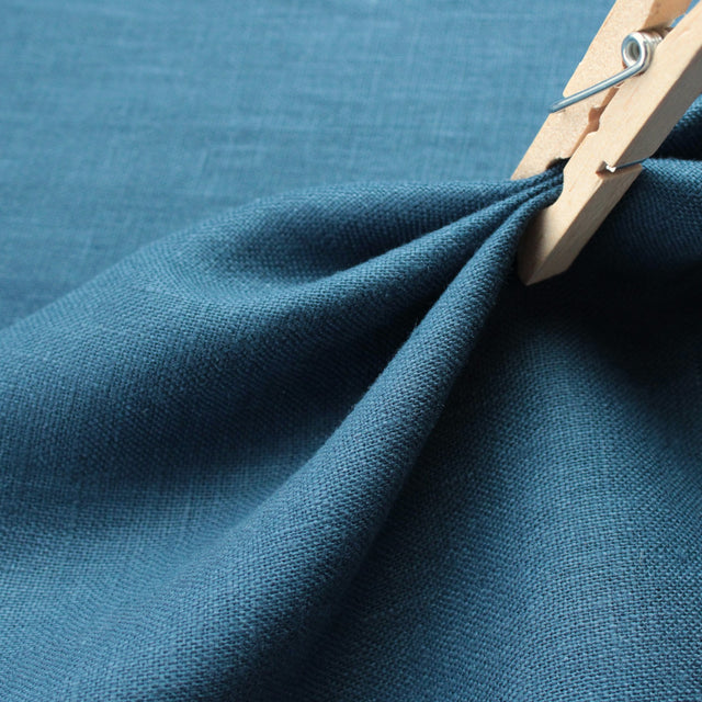 Midweight Luxe Linen - Bluestone