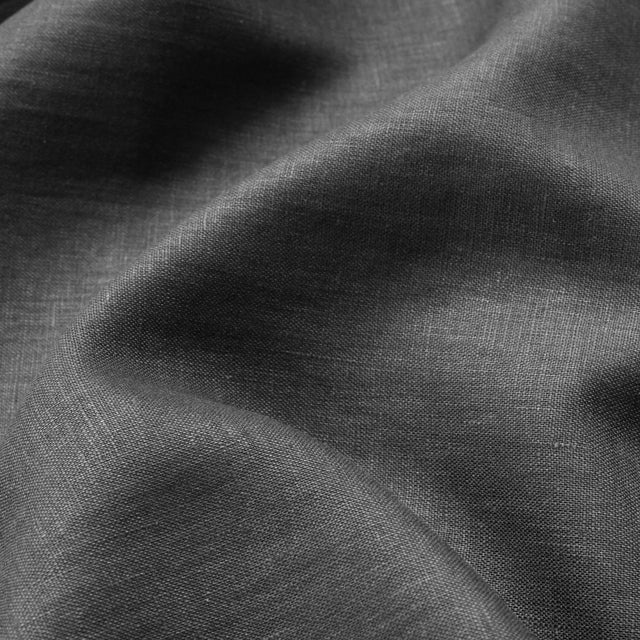 Midweight Luxe Linen - Black