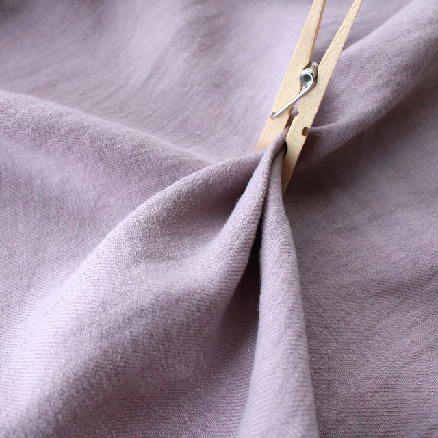 Washed Linen Twill - Lilac