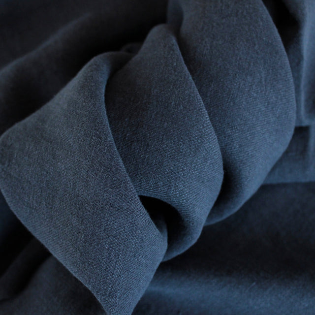 Washed Linen Twill - Indigo