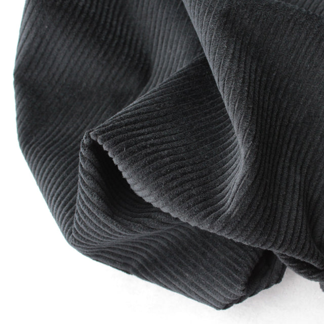 Washed 4.5 Wale Chunky Cord - Black